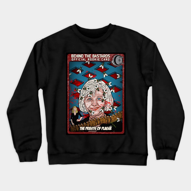 The Priests of Plague Crewneck Sweatshirt by Harley Warren